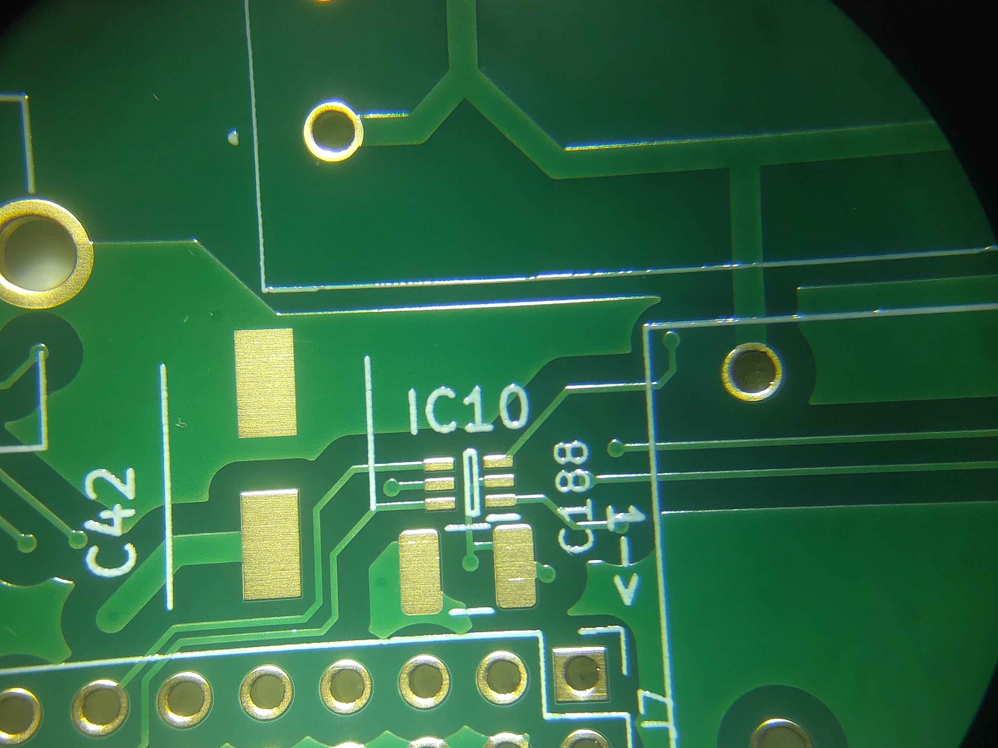 Small SMD components being placed first