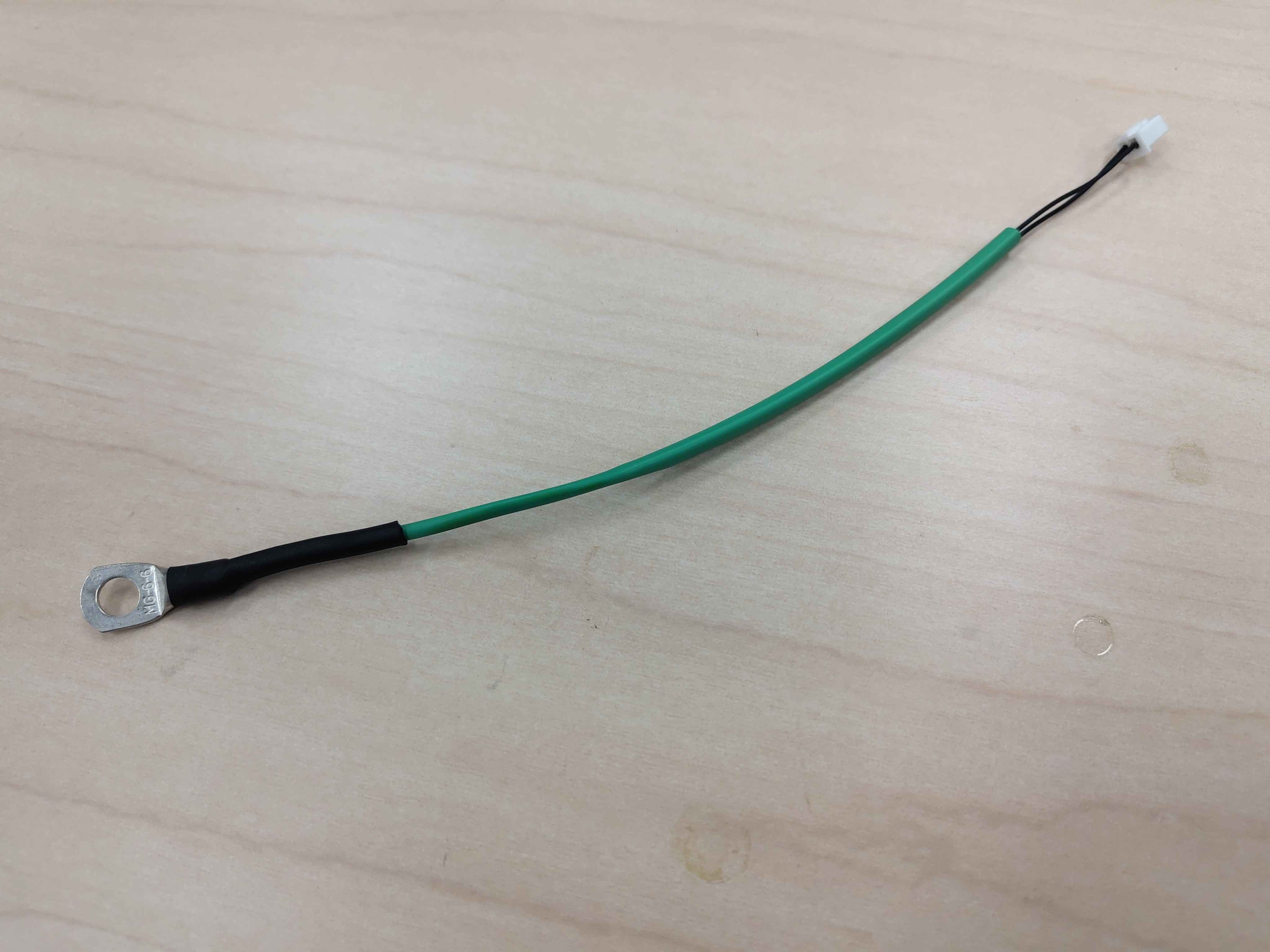 Completed harness shown from another angle