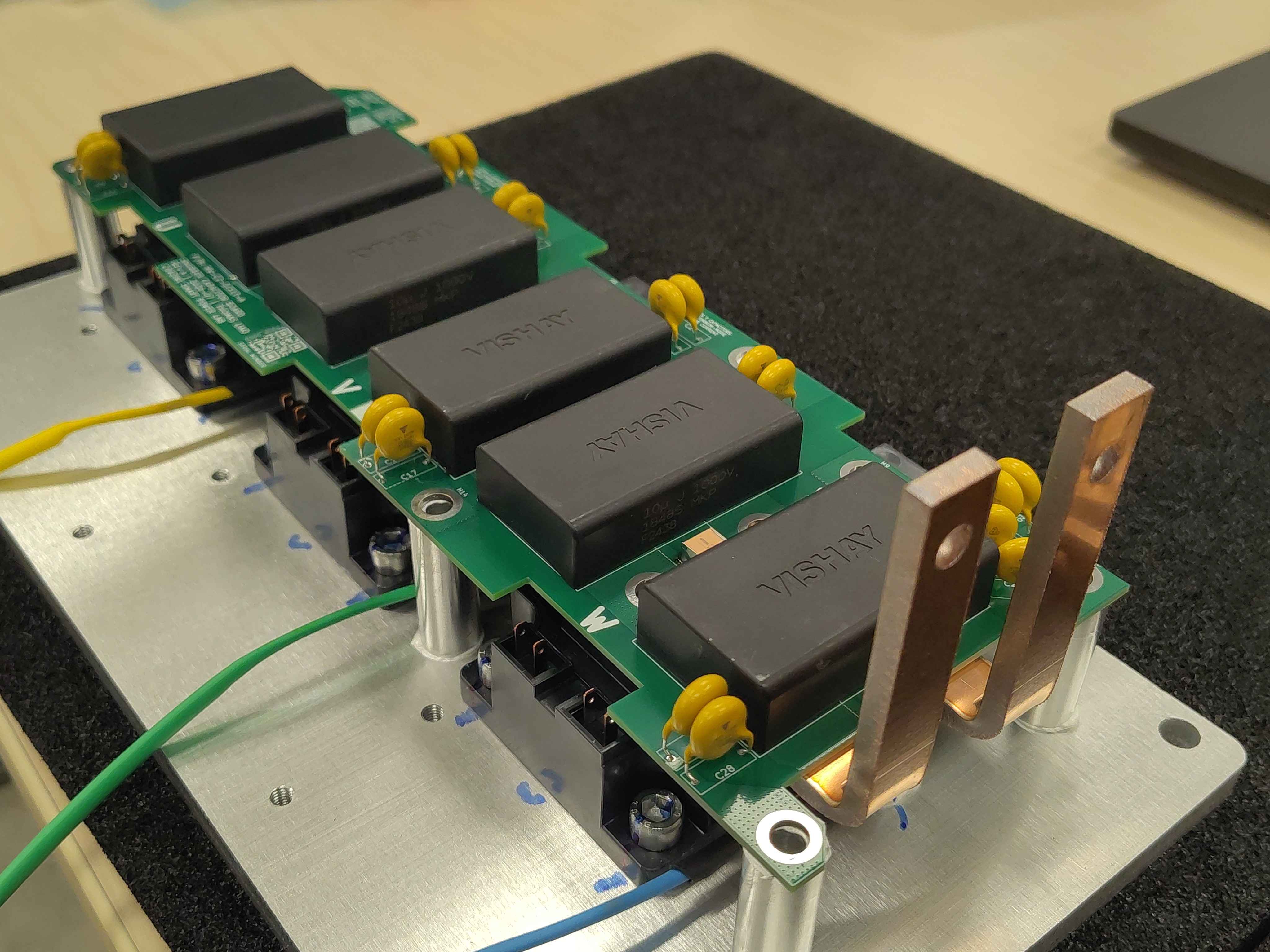 Filter board placed, alternate view